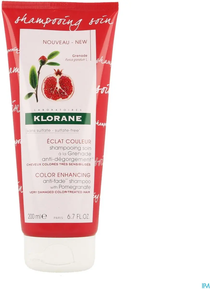 Klorane Pomegranate Anti-Grijs Haarverzorging 200ml