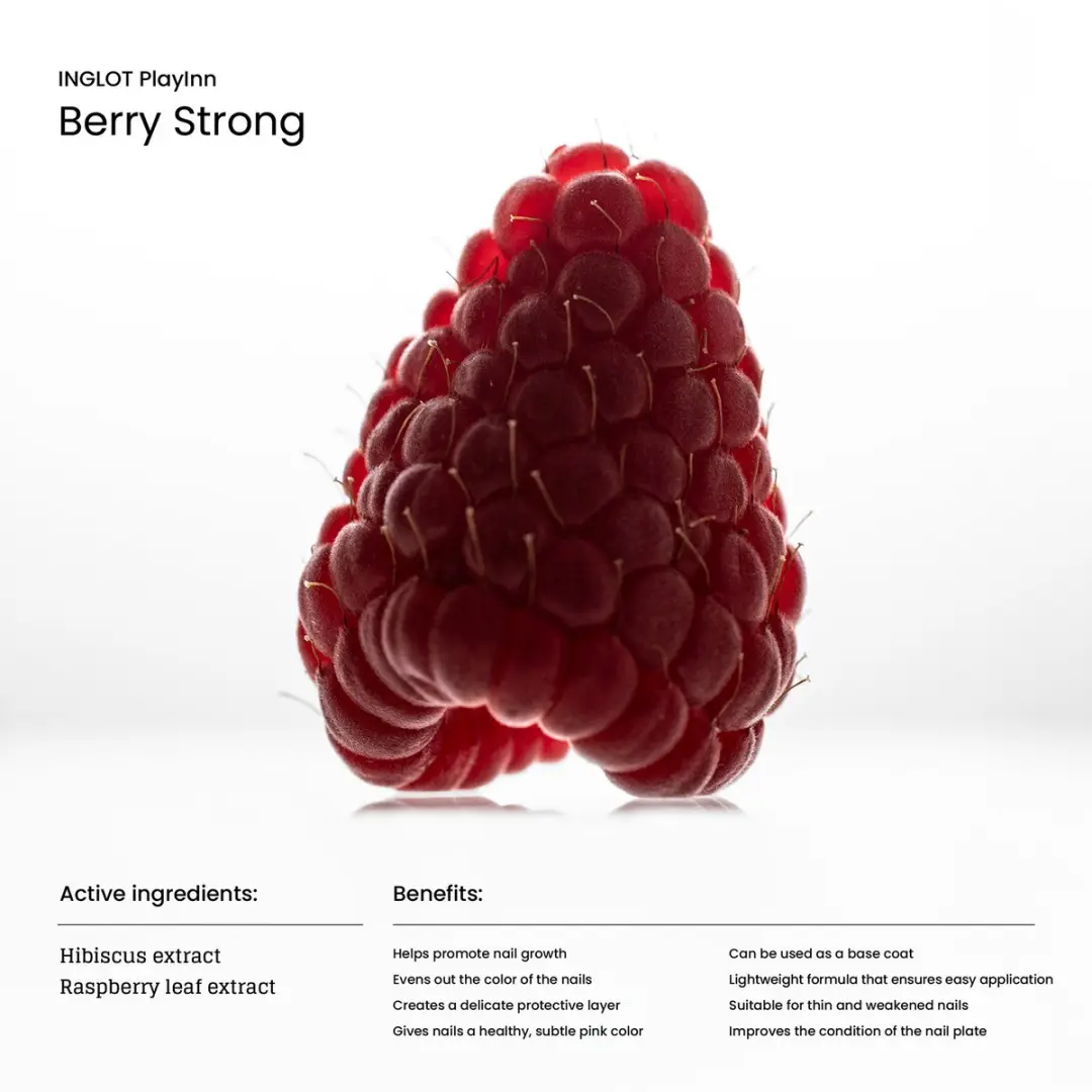 Inglot Berry Strong Nagelconditioner 15ml