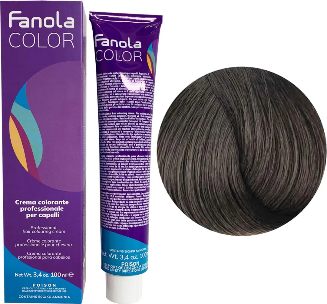 Fanola Professional Haarverf 6.1 Dark Blonde Ash 150ml