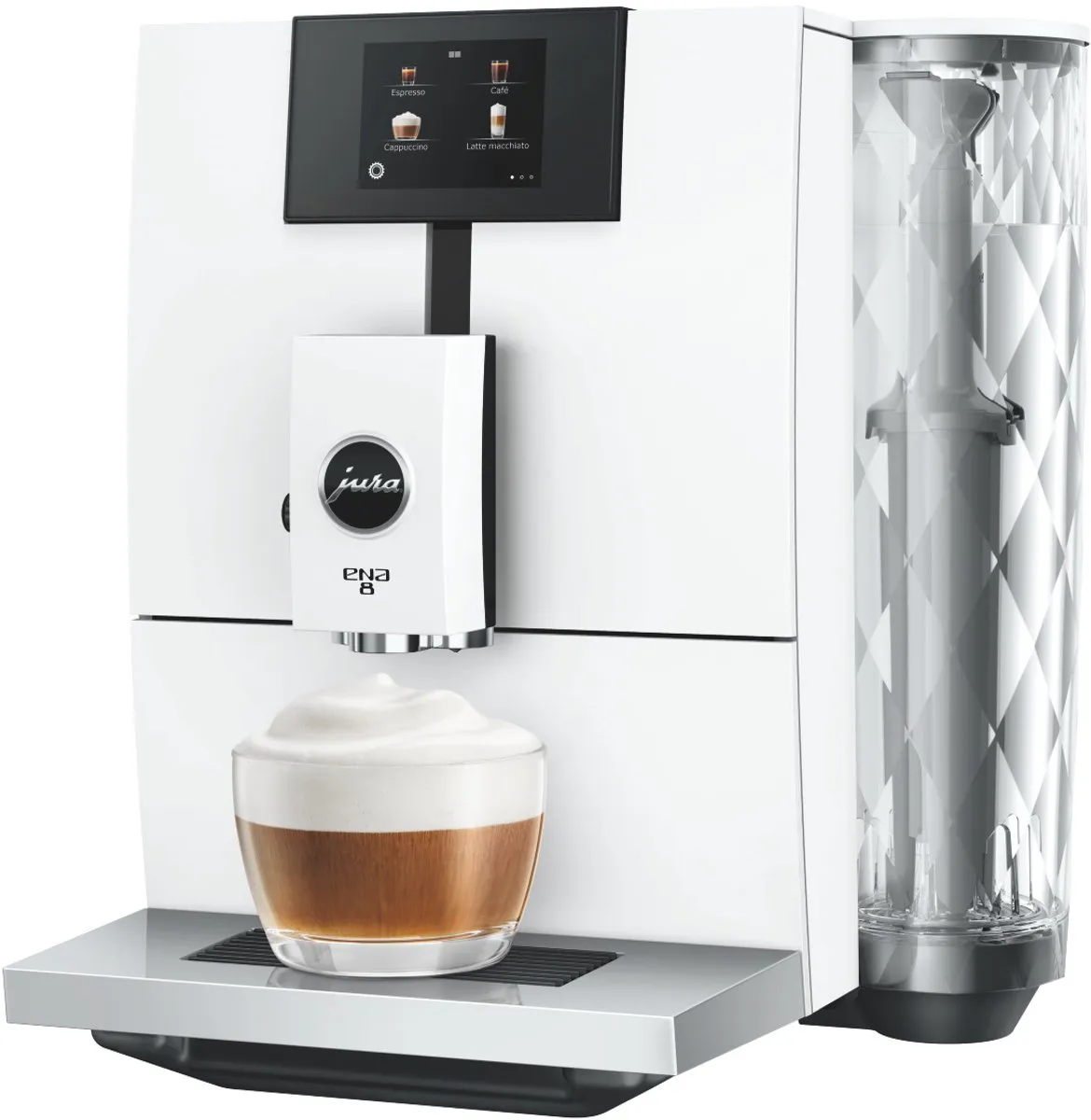 Jura ENA 8 Full Nordic White Volautomatische Espressomachine - 15 Programma's