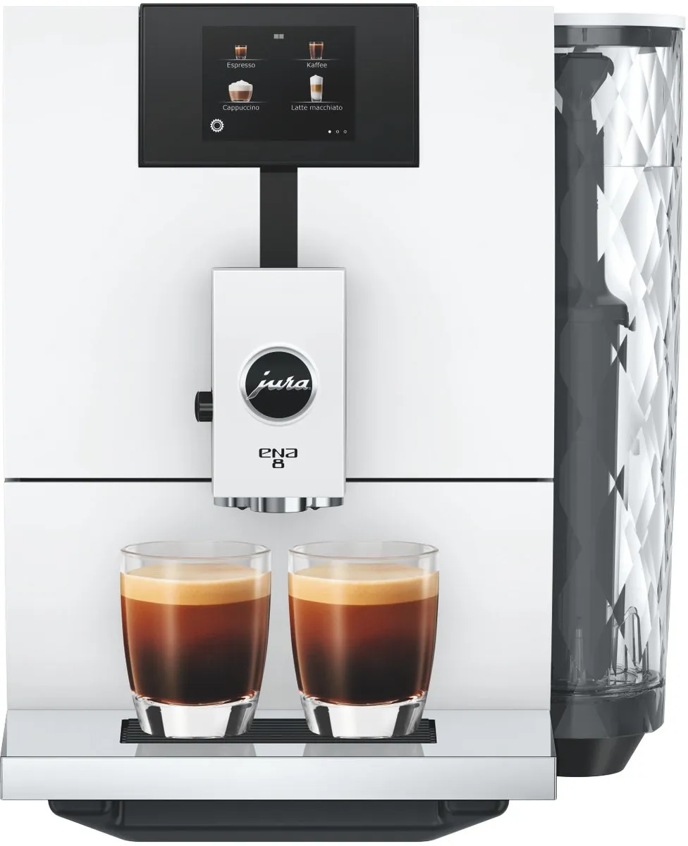 Jura ENA 8 Full Nordic White Volautomatische Espressomachine - 15 Programma's