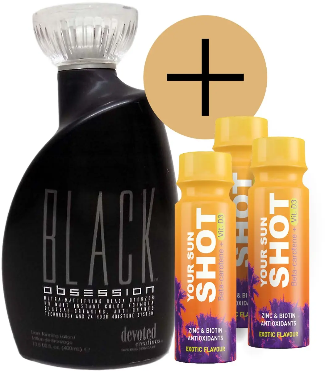 Devoted Creations Black Obsession Zonnecrème 400ml