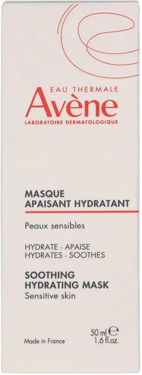 Avène Verzachtend Hydraterend Masker 50ml