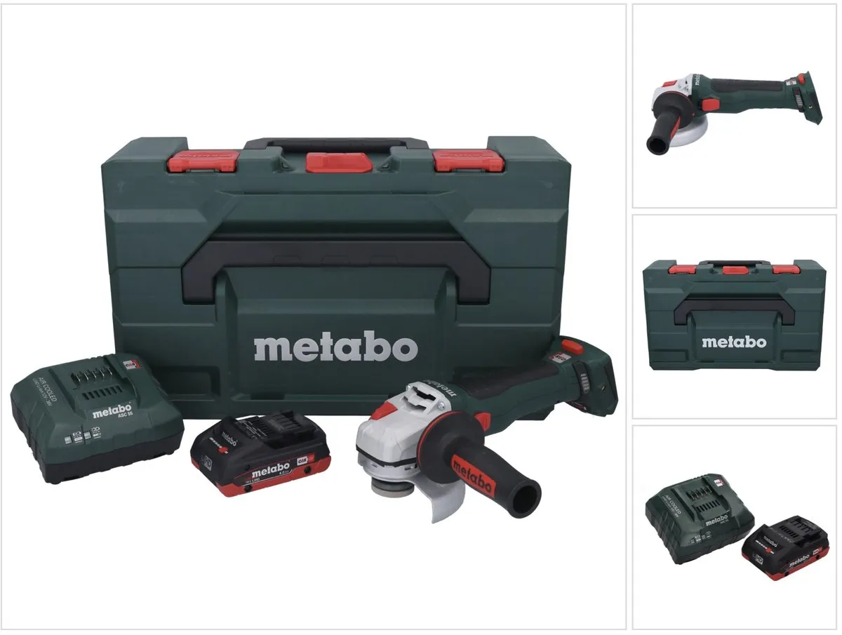 Metabo WB 18 LT BL 11-125 Accu Haakse Slijper