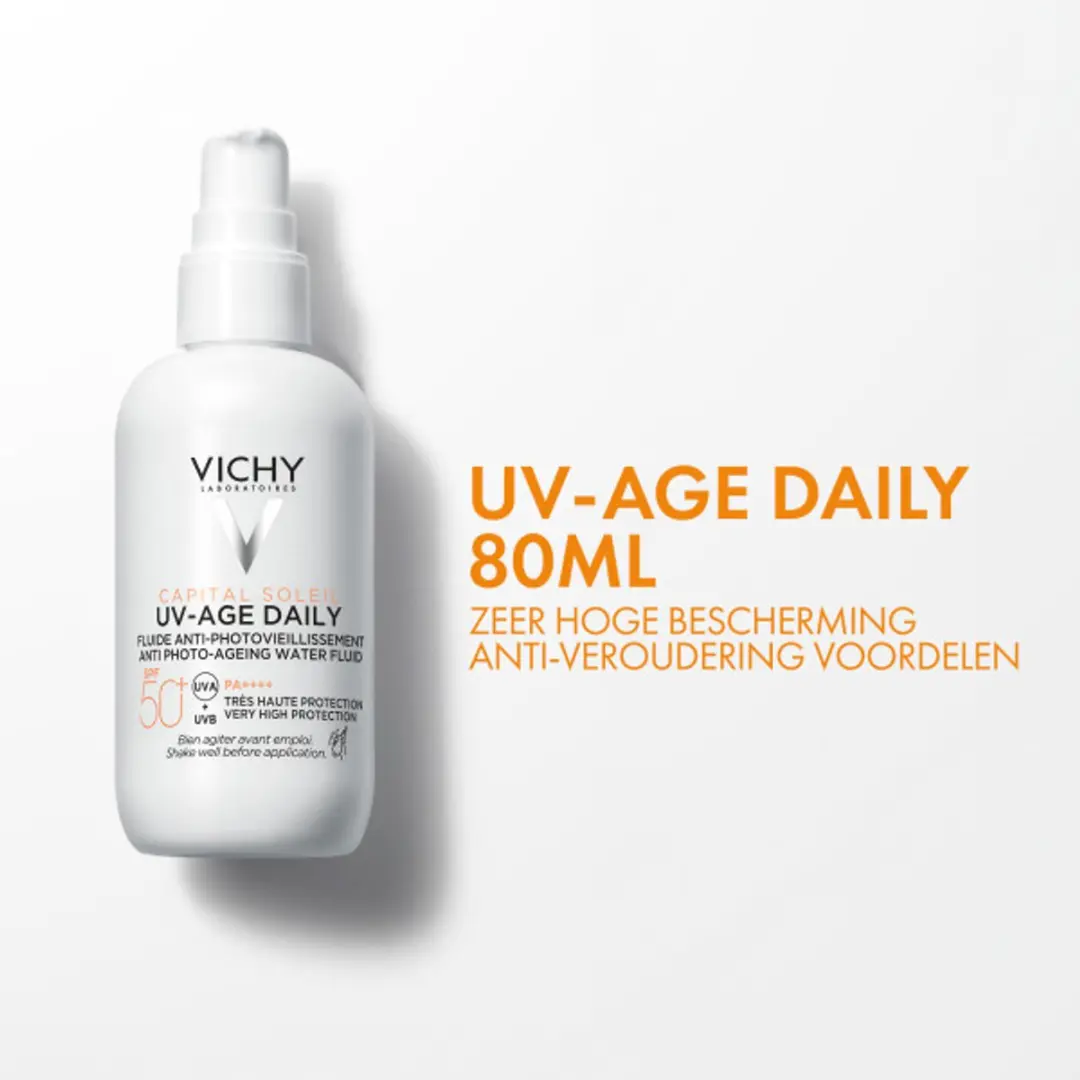 Vichy Capital Soleil UV-Age SPF50+ Zonnebrandcrème 80ml - afbeelding 6 van 6
