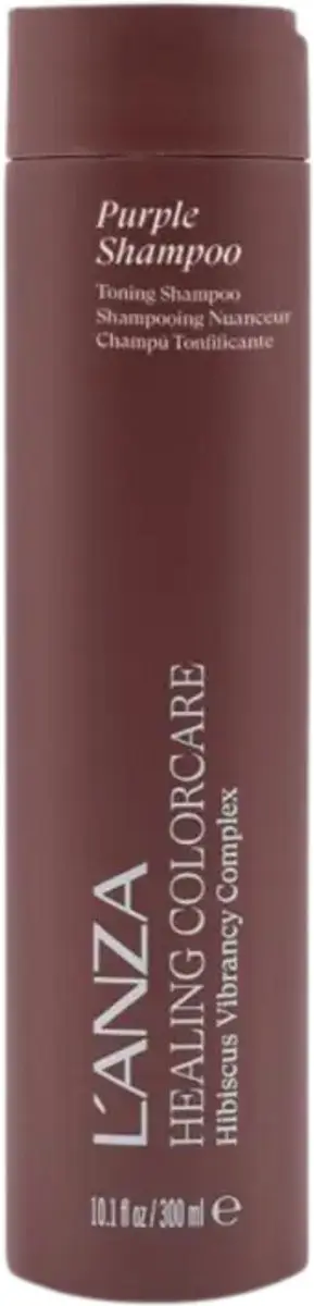 L'anza Healing ColorCare Purple Shampoo 300ml - Blond - afbeelding 6 van 6