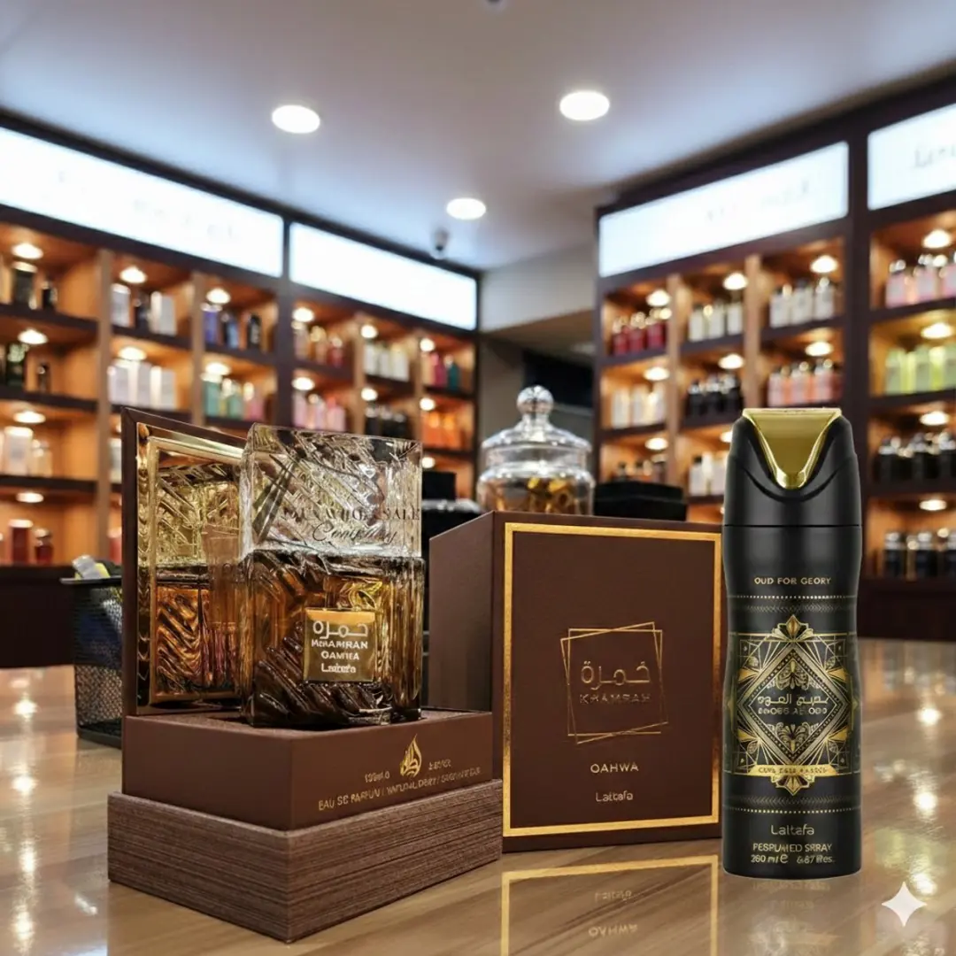 Lattafa Khamrah Qahwa & Badee Al Oud