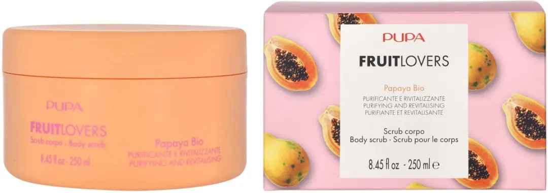 Pupa Milano Bio Fruit Lovers Body Scrub 250ml