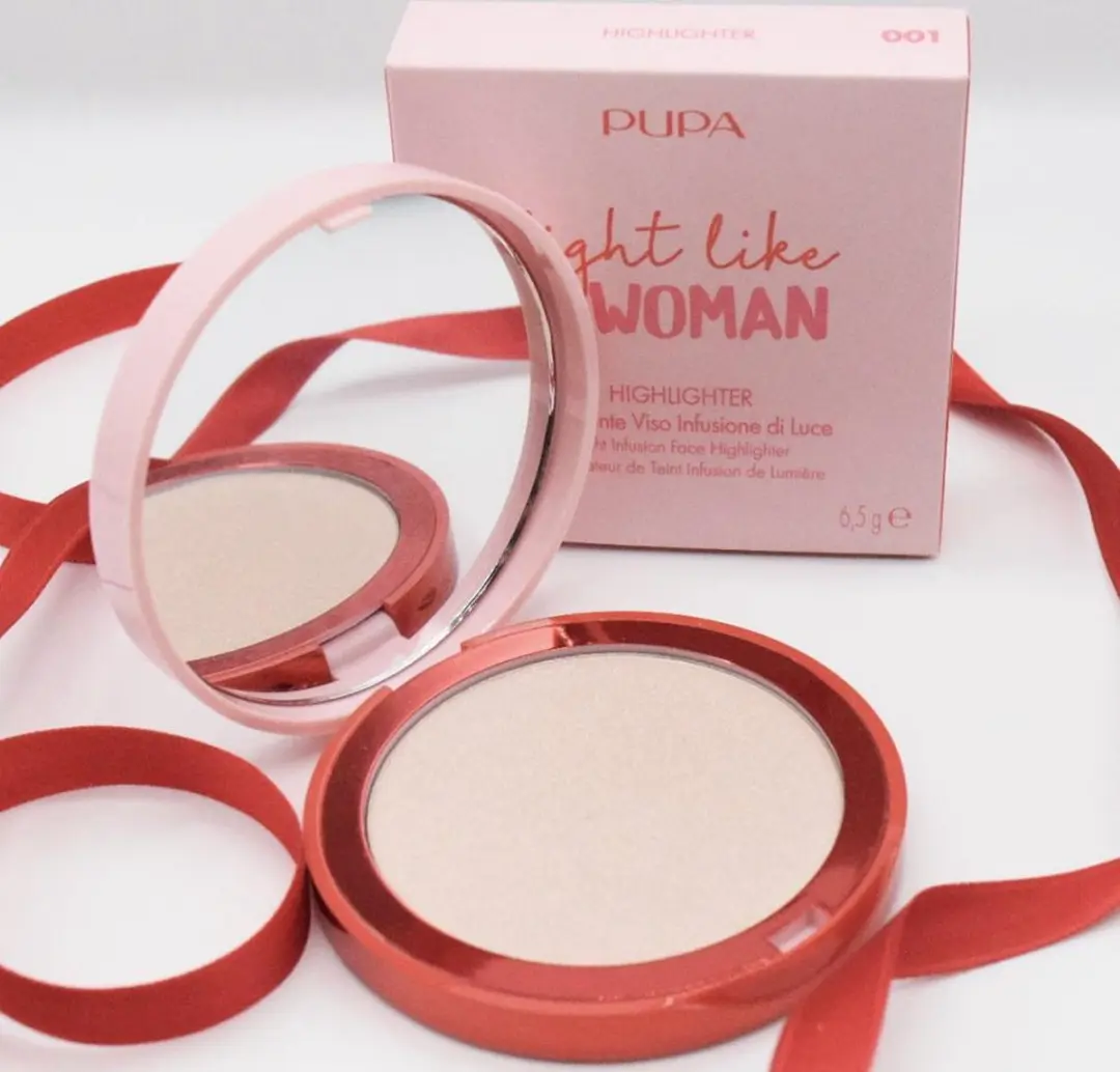 Pupa Milano Fight Like a Woman Highlighter 001 Golden Rose - 6.5g