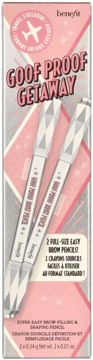 Benefit Goof Proof Brow Getaway Duo - 0,68 g - Bruin