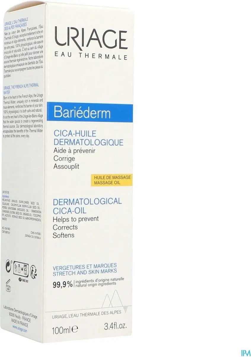 Uriage Bariéderm Cica-Huile Olie 100ml