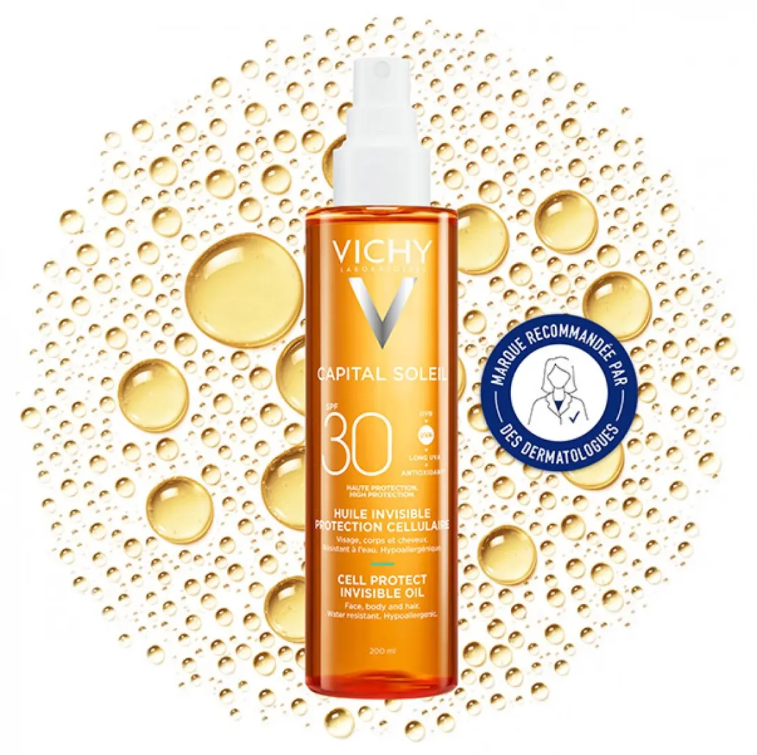 Vichy Capital Soleil Cell Protect Oil SPF30 - 200ml