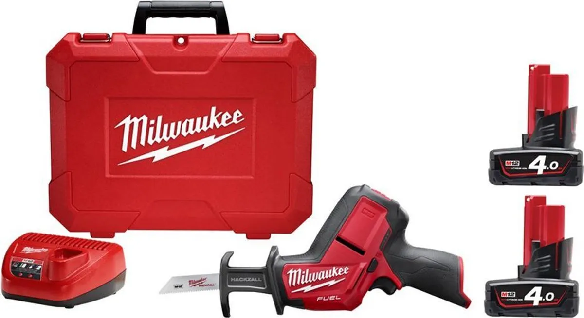 Milwaukee M12 CHZ-402C Reciprozaagset