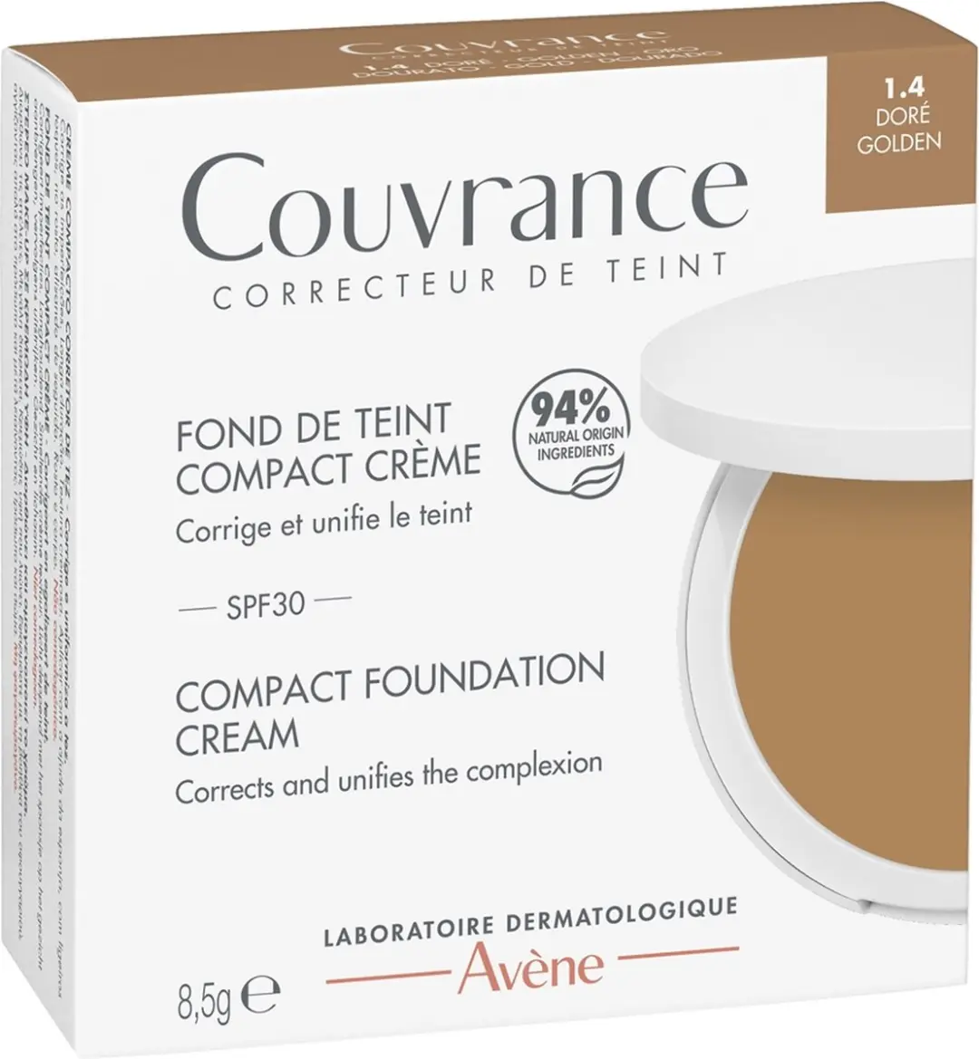 Avène Couvrance Fond de Teint Compact Crème Doré 85g