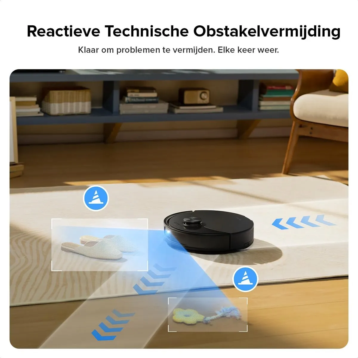 Roborock Q10 S5 Robotstofzuiger - 10000 Pa - Zwart - afbeelding 6 van 6