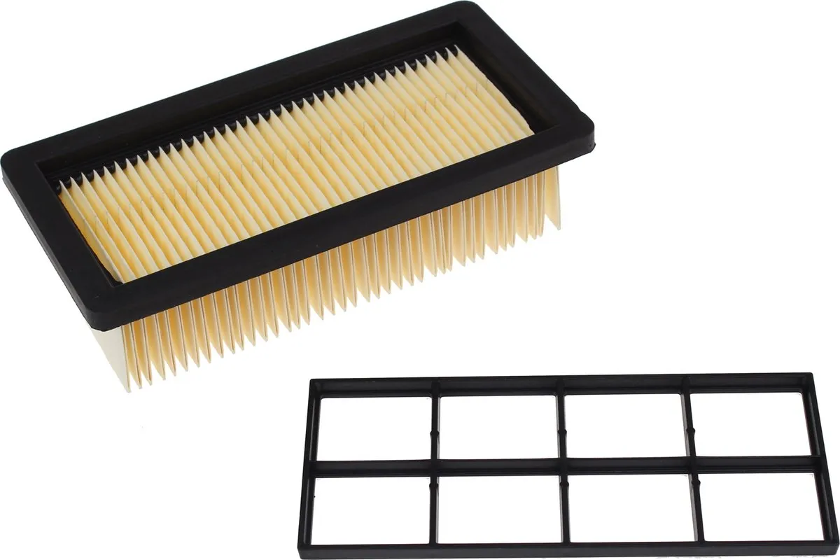 Kärcher WD 7.xxx Stofzakken Flachfaltenfilter Set Nano - 4 Stuks