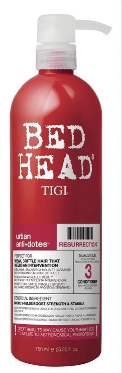 TIGI Bed Head Urban Anti+Dotes Resurrection Conditioner 750ml