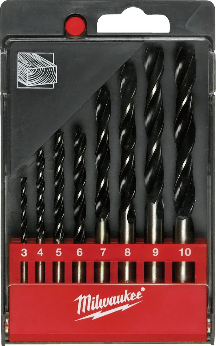 Milwaukee 4932352466 Houtboor Set