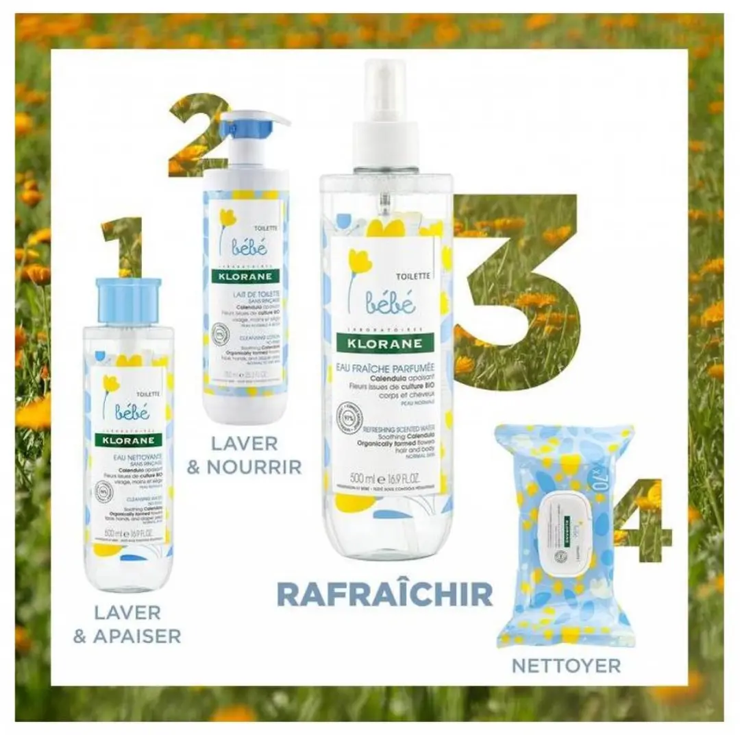 Klorane Baby Verfrissend Water 500ml