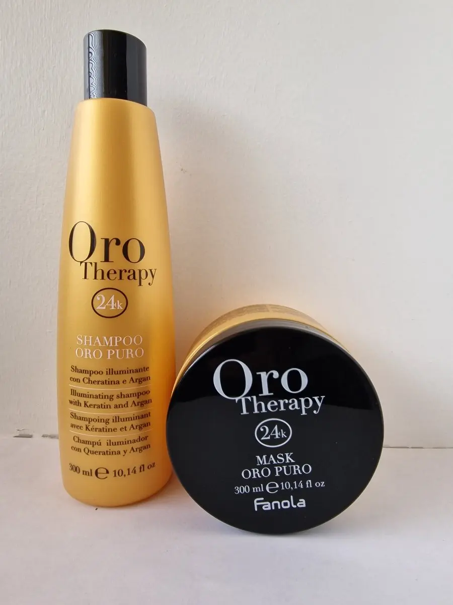 Fanola ORO THERAPY GoldDUO Shampoo & Mask 300ml