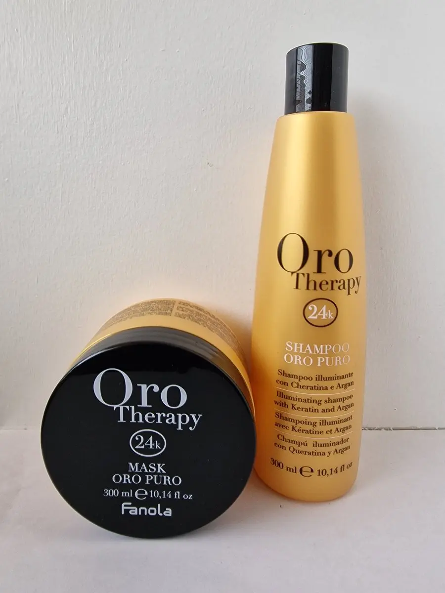Fanola ORO THERAPY GoldDUO Shampoo & Mask 300ml