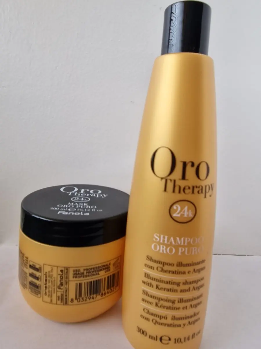 Fanola ORO THERAPY GoldDUO Shampoo & Mask 300ml