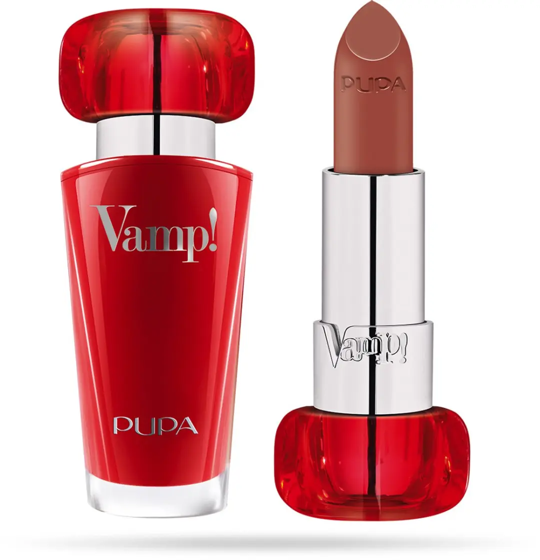 Pupa Milano Vamp! Extreme Colour Lipstick #106 Cappuccino - 3.5g - afbeelding 6 van 6