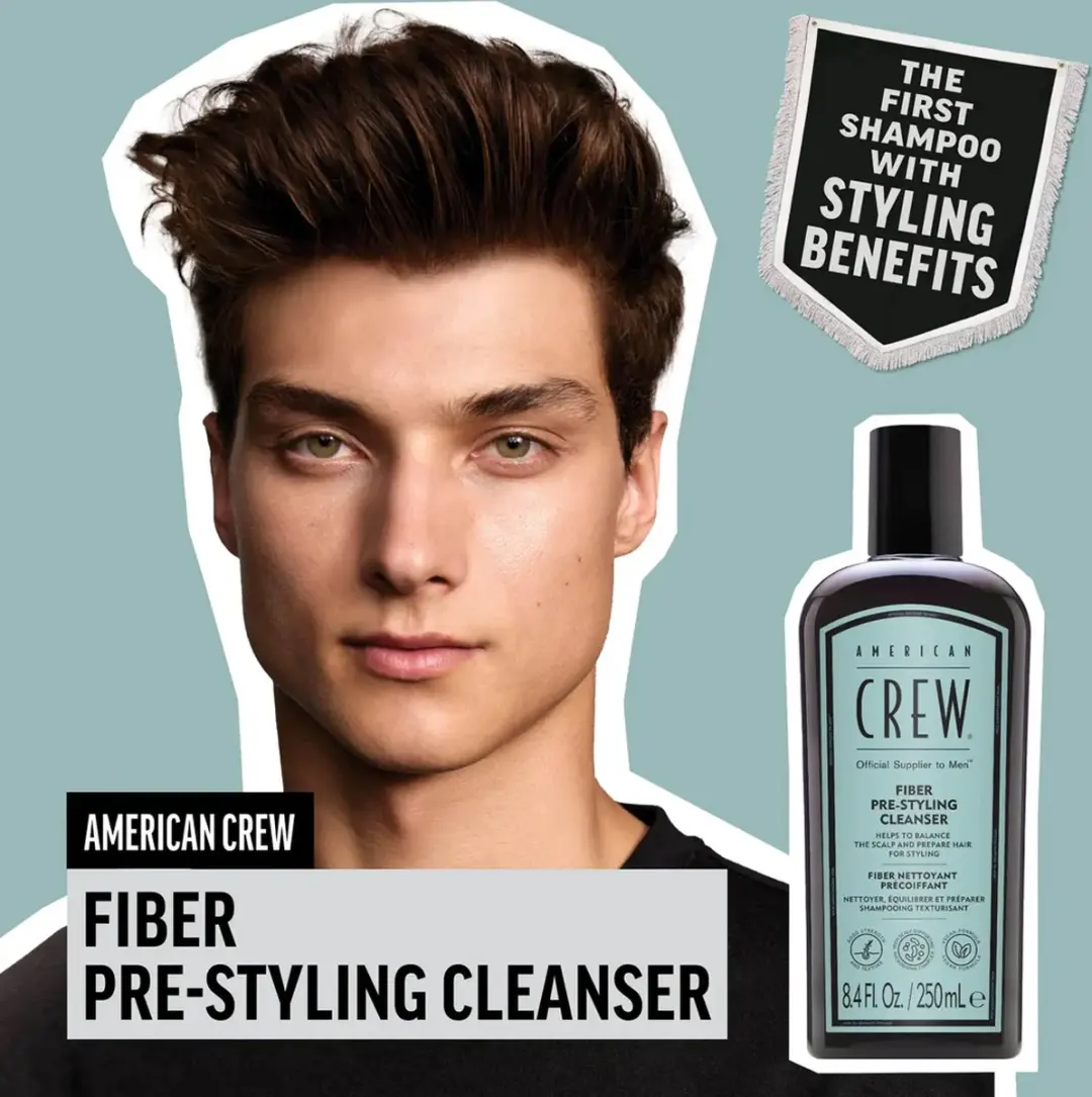 American Crew Pre-Styling Fiber Shampoo 250ml
