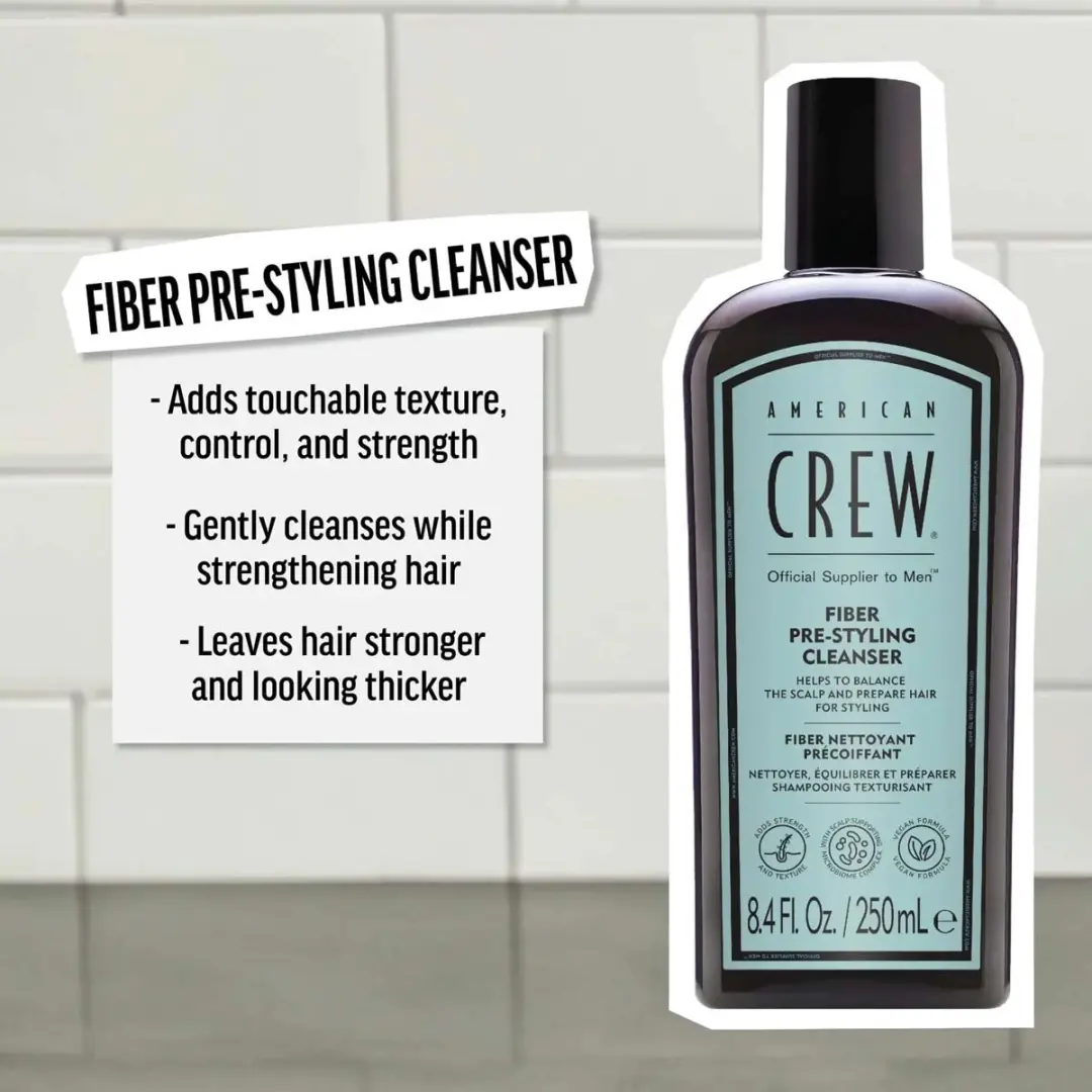 American Crew Pre-Styling Fiber Shampoo 250ml