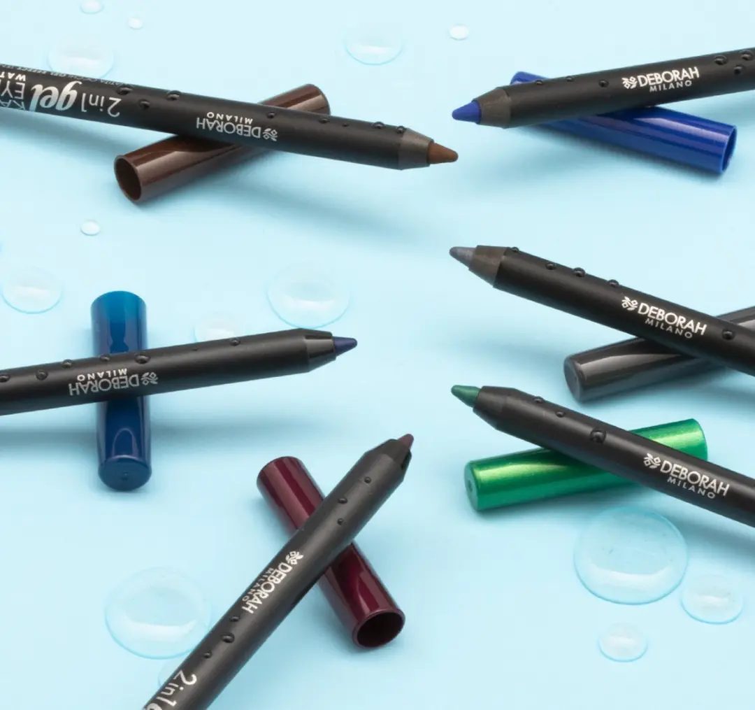 Deborah Milano 2-in-1 Gel Kajal Eyeliner - Zwart