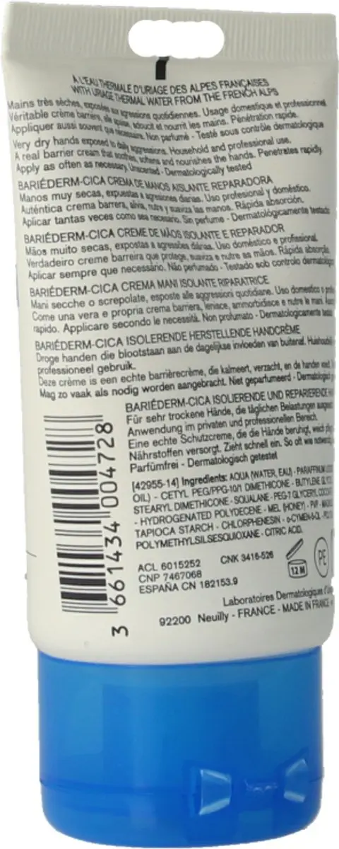 Uriage Bariederm Handcrème 50ml