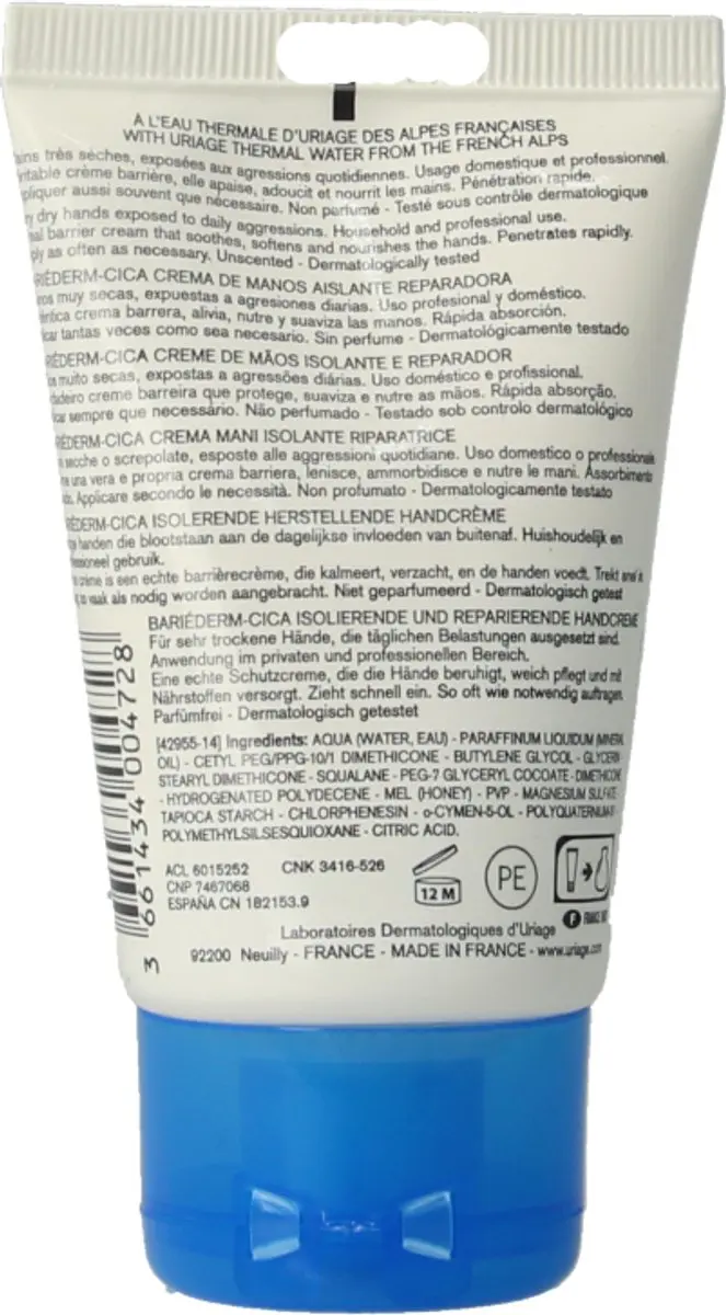 Uriage Bariederm Handcrème 50ml