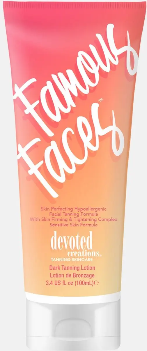 Devoted Creations Famous Faces Zonnebanklotion 135ml