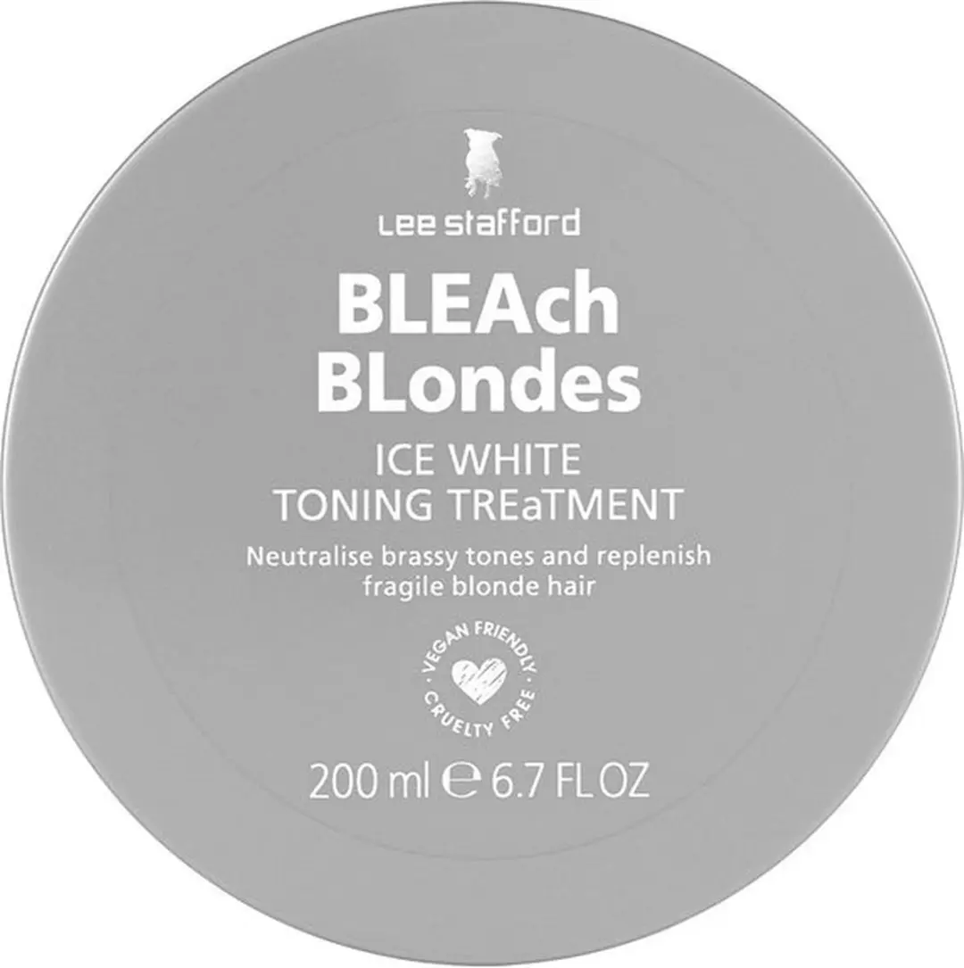 Lee Stafford Bleach Blondes Ice White Toning Treatment Mask 200ml