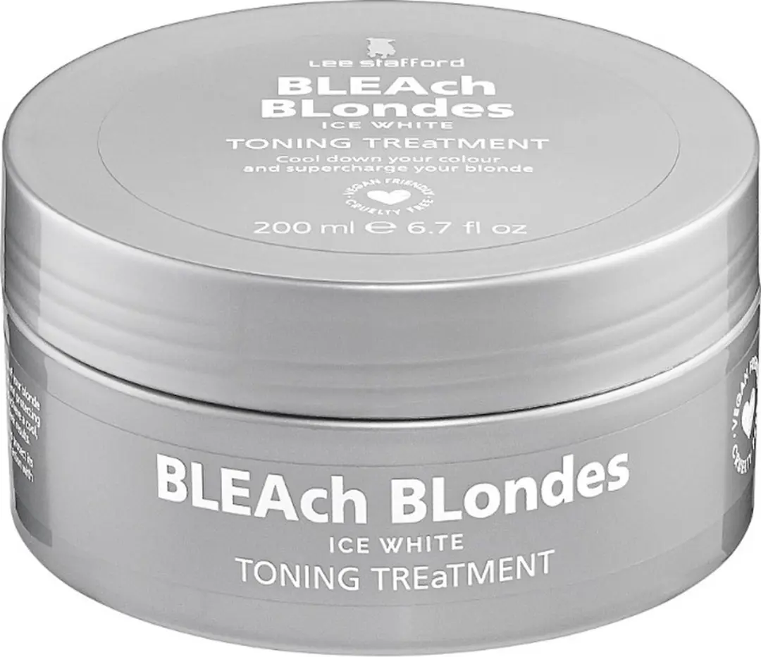 Lee Stafford Bleach Blondes Ice White Toning Treatment Mask 200ml