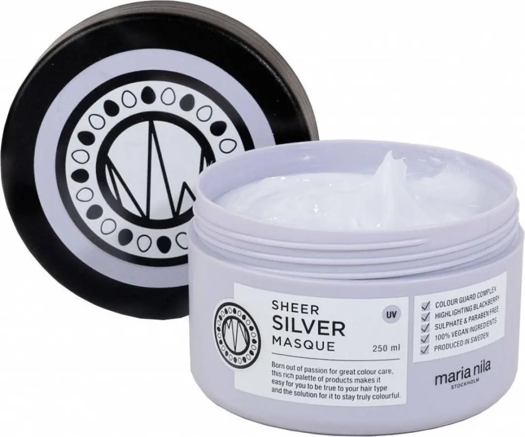 Maria Nila Sheer Silver Haarmasker 250ml - afbeelding 6 van 6