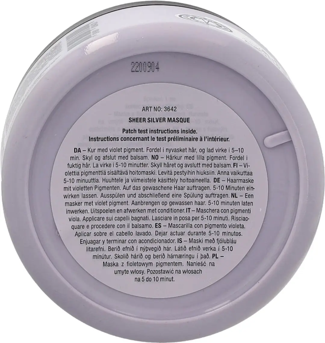 Maria Nila Sheer Silver Haarmasker 250ml