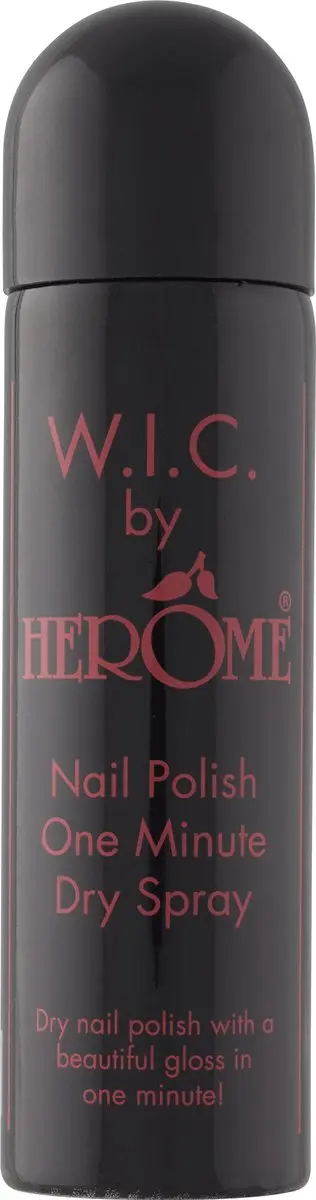 Herome WIC One Minute Dry Spray Topcoat - 75ml - Transparant