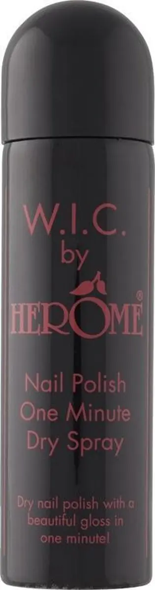 Herome WIC One Minute Dry Spray Topcoat - 75ml - Transparant