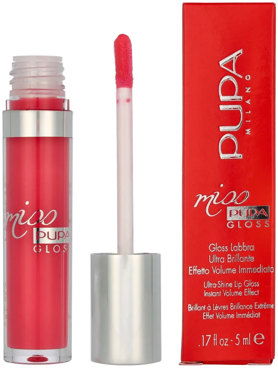 Pupa Milano Miss Pupa Gloss 303 Extreme Fuchsia - 5ml