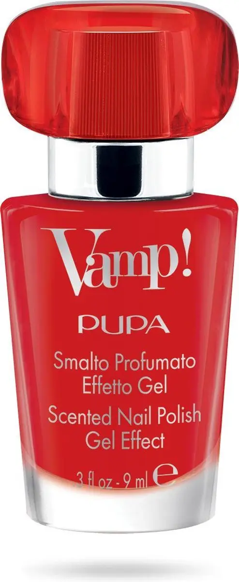 Pupa Vamp! Nagellak Carnal Red 202 - 9ml