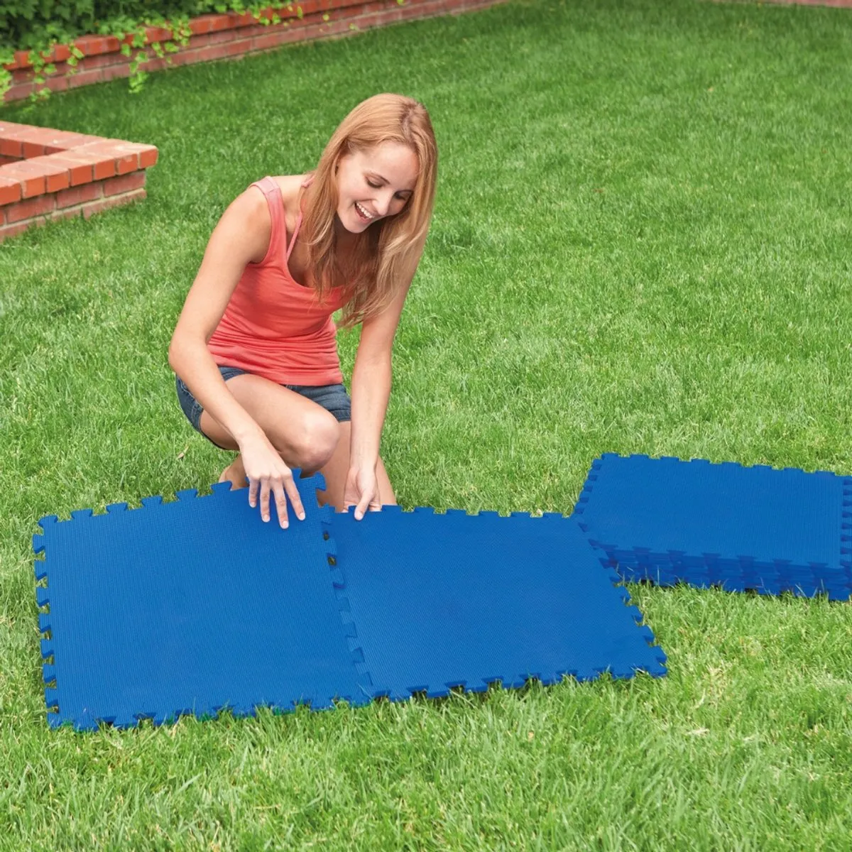 Intex Zwembadtegels 29081 - 8 Stuks 50x50cm - Blauw