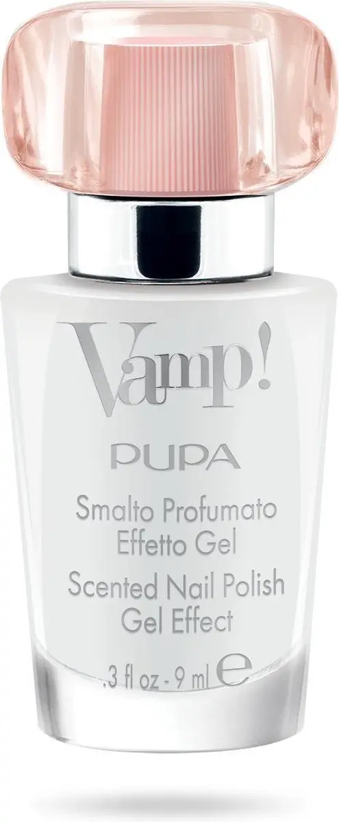 Pupa Vamp! Nagellak 101 Delicate White - 9ml