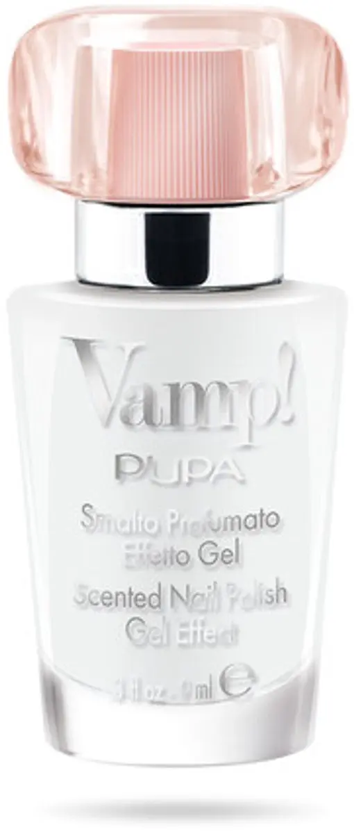 Pupa Vamp! Nagellak 101 Delicate White - 9ml