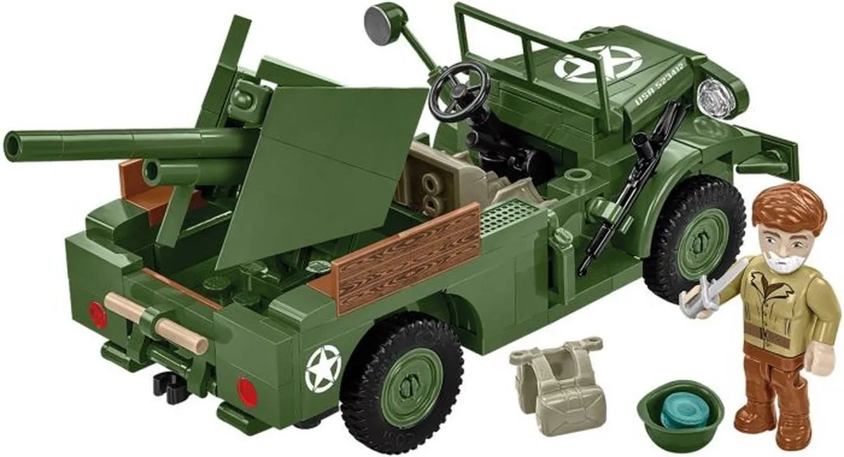 Cobi Dodge WC-55 GMC M6 Fargo - 230 Stukken - Meerkleurig