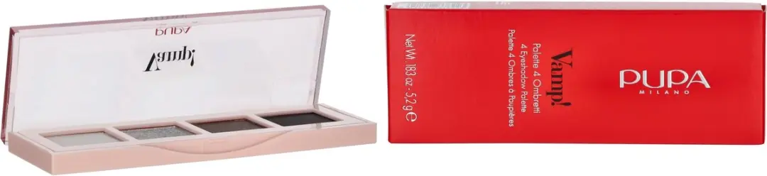 Pupa Milano Vamp! 4 Oogschaduw Palette 005 Intense Smokey - 5,2 g