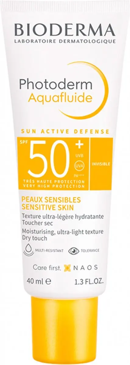 Bioderma Photoderm Aquafluide SPF 50+ Zonnebrandcrème 40ml