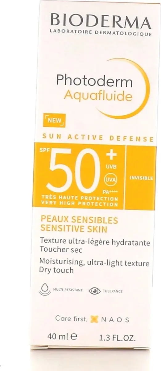 Bioderma Photoderm Aquafluide SPF 50+ Zonnebrandcrème 40ml