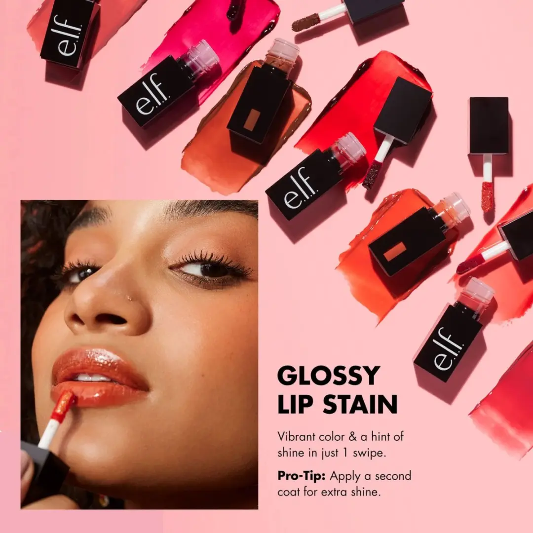 ELF Cosmetics Glossy Lip Stain Cinnamon Dreamz - 3ml
