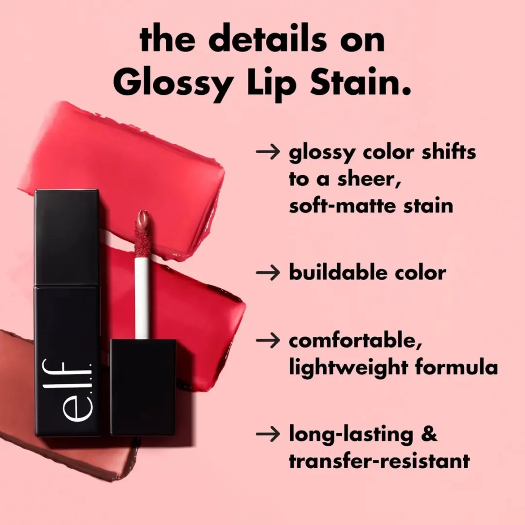 ELF Cosmetics Glossy Lip Stain Cinnamon Dreamz - 3ml